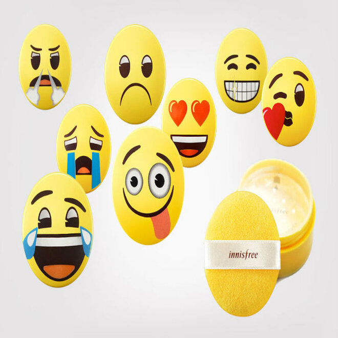 Phấn phủ Innisfree No Sebum Mineral Powder Emoji