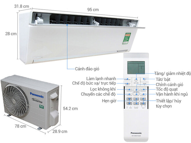 Panasonic CU/CS-VU9SKH-8