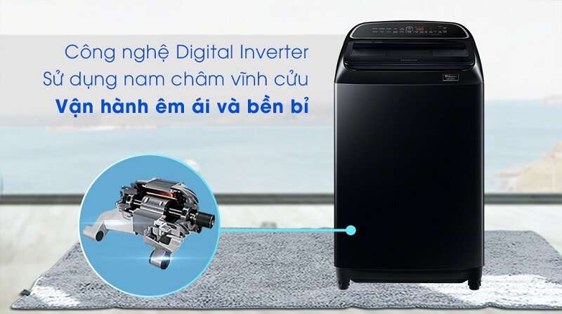máy giặt Samsung DD Inverter 11 kg WA11T5260BV/SV