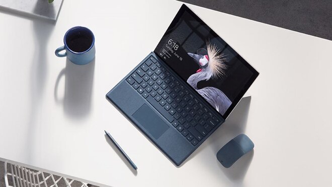 Cận cảnh chiếc Surface Pro 5 (2017)