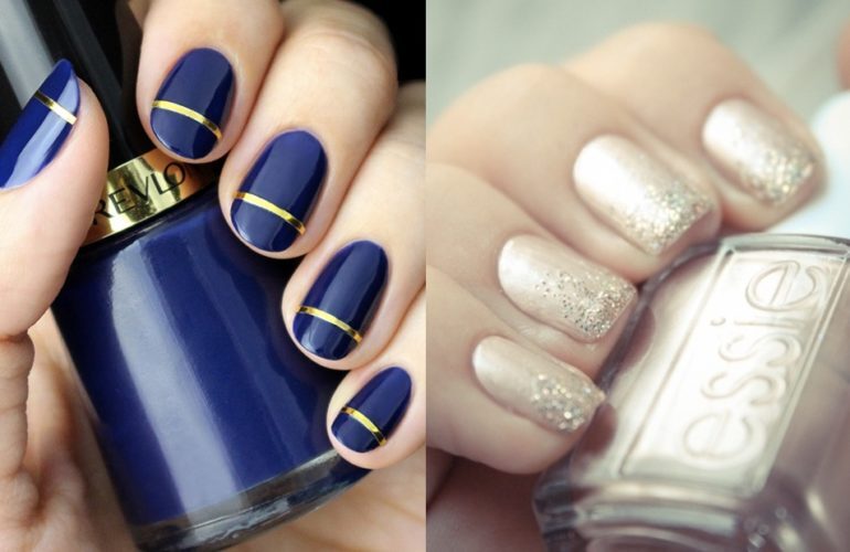 Những mẫu nail xanh nước biển trendy làm say lòng các cô nàng yêu đại dương