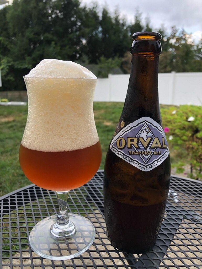 Bia nhập khẩu Bỉ Orval Trappist Ale