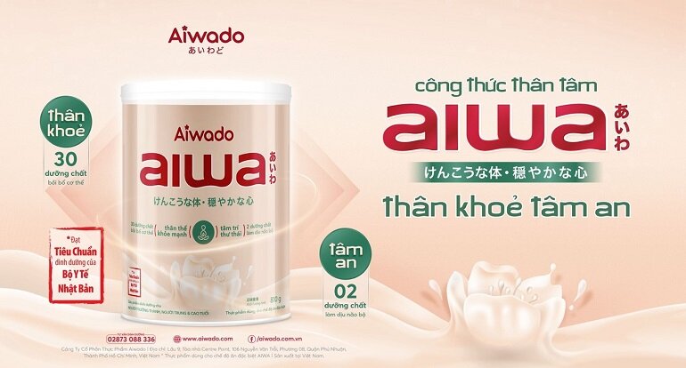 Sữa Aiwa – Sữa cho thân khỏe tâm an