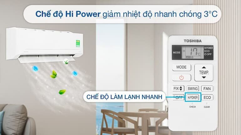 Công nghệ làm lạnh trên điều hòa nhanh chóng