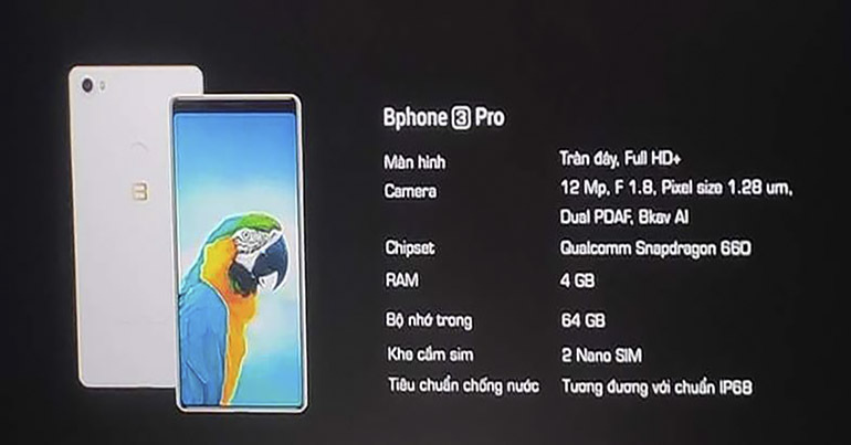 Điện thoại Bphone 3 và Bphone 3 Pro lộ diện trước giờ ra mắt, giá 6.99 và 9.99 triệu đồng