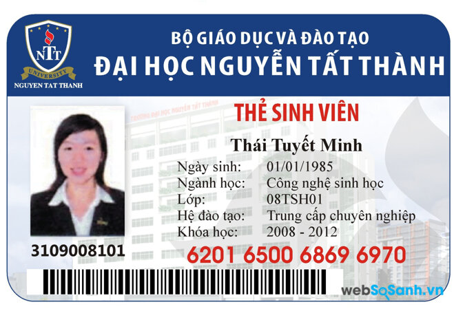 Thời hận trên thẻ sinh viên chính là thời hạn của gói cước sim sinh viên