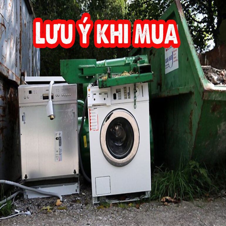 lưu ý khi mua máy giặt công nghiệp Nhật Bãi