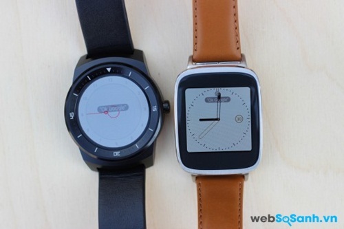  LG G Watch R và Asus ZenWatch. Bạn chọn đồng hồ nào? Nguồn Internet