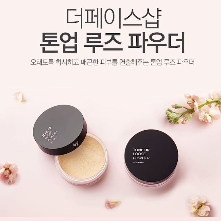 Phấn phủ The Face Shop Tone Up Loose Powder