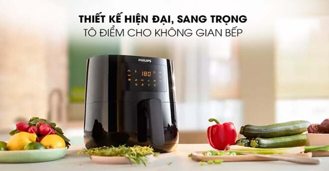 nồi chiên không dầu Philips HD9252/90