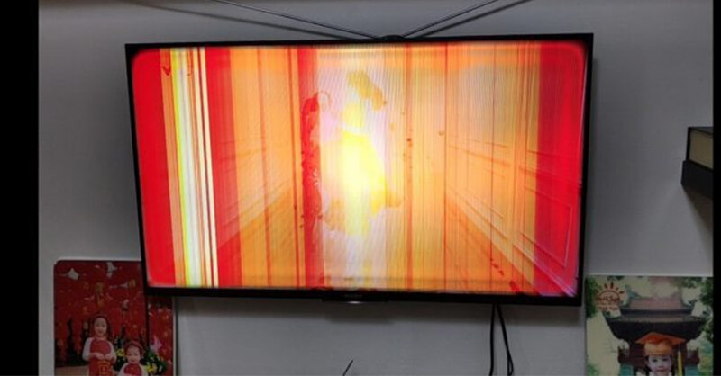 Cách sửa tivi Samsung bị sọc dọc màn hình