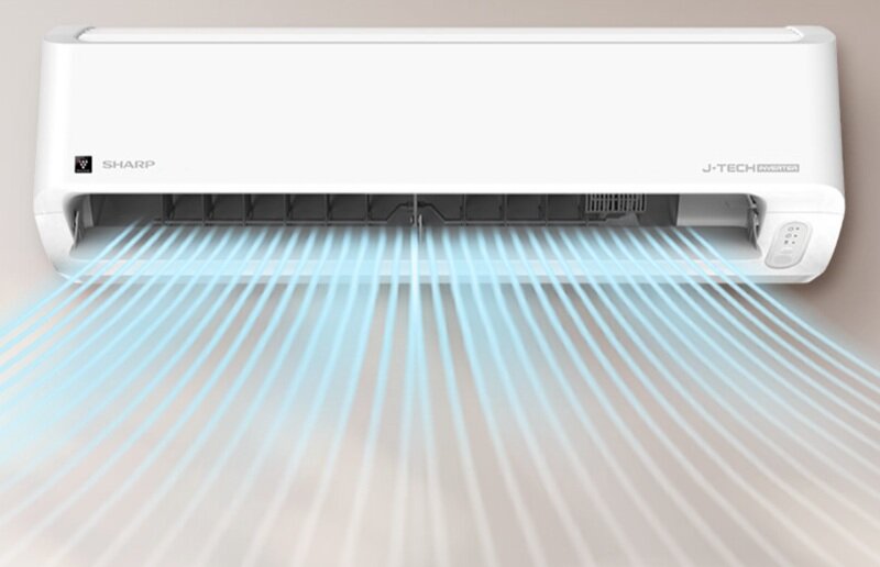 Điều hòa Sharp AH-XP10DSW 9000 BTU inverter giá hợp lý lại tiết kiệm điện hiệu quả