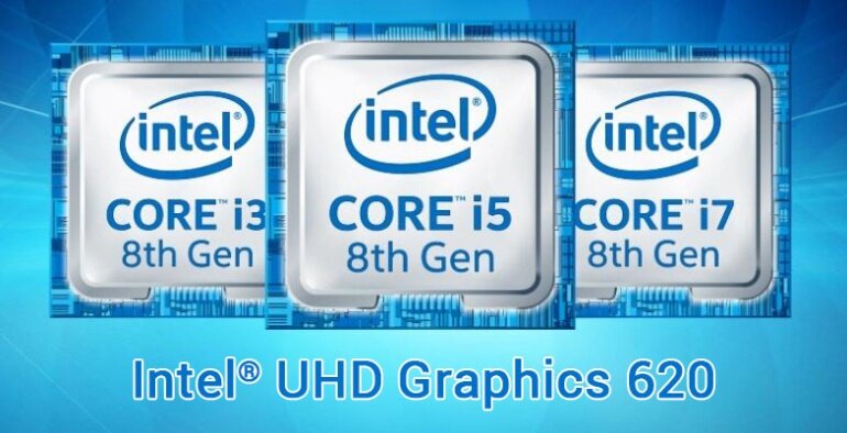 Card màn hình Intel UHD Graphics 620 và mức độ tiêu thụ của nó