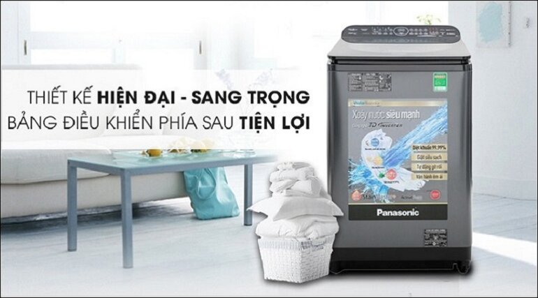 6 lý do bạn nên mua máy giặt Panasonic 10kg