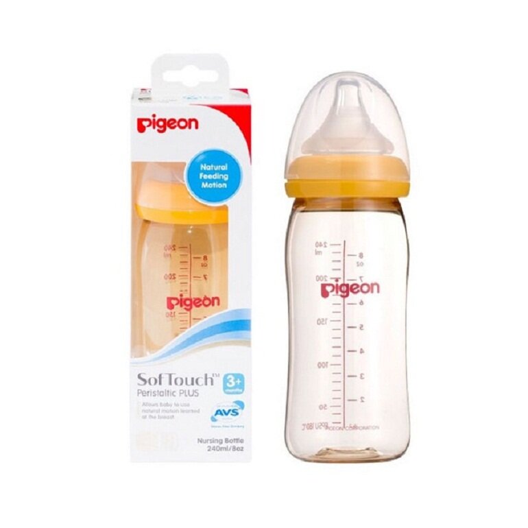 Bình sữa Pigeon PPSU cổ rộng 240ml