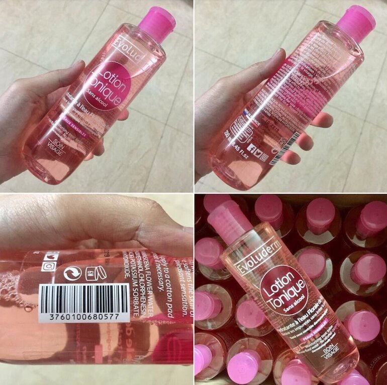 How to distinguish real and fake Evoluderm rose water