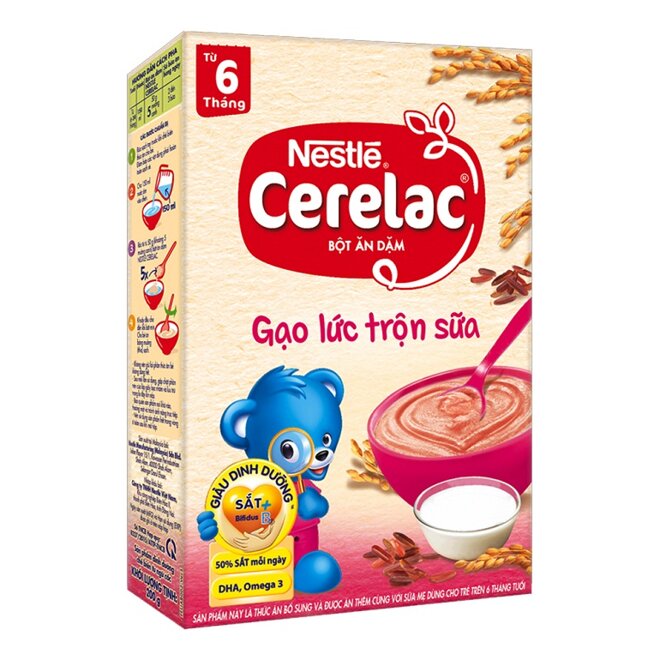 Bột ăn dặm Nestle Cerelac