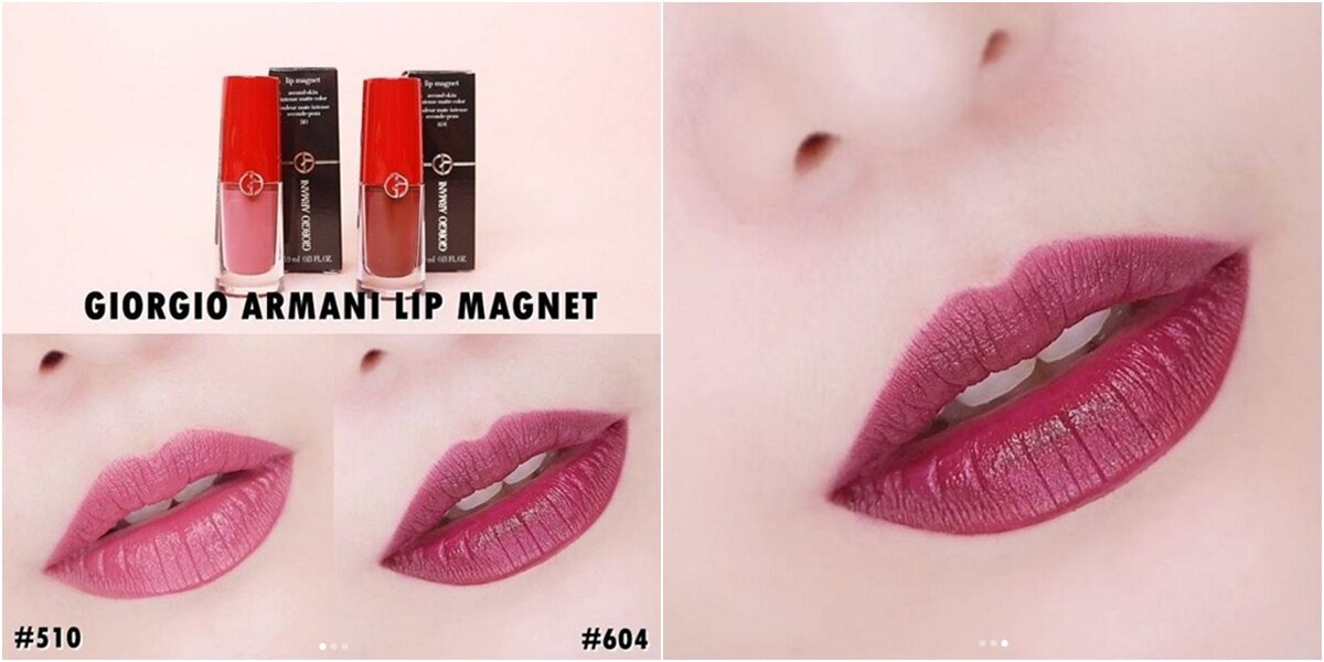 Son kem lì Giorgio Armani Lip Magnet màu 604