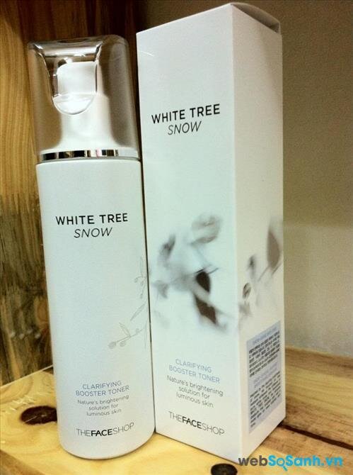 White Tree Snow Clarifying Booster Toner