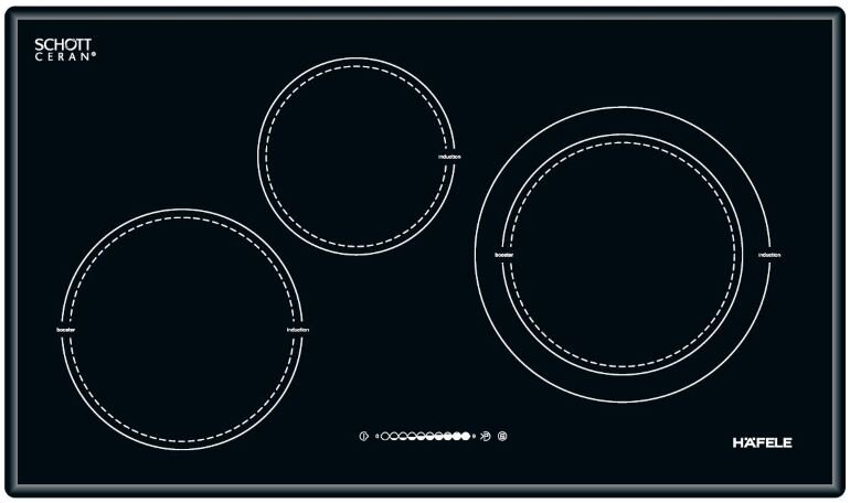 Bếp từ âm 3 vùng nấu Hafele HC-I773B