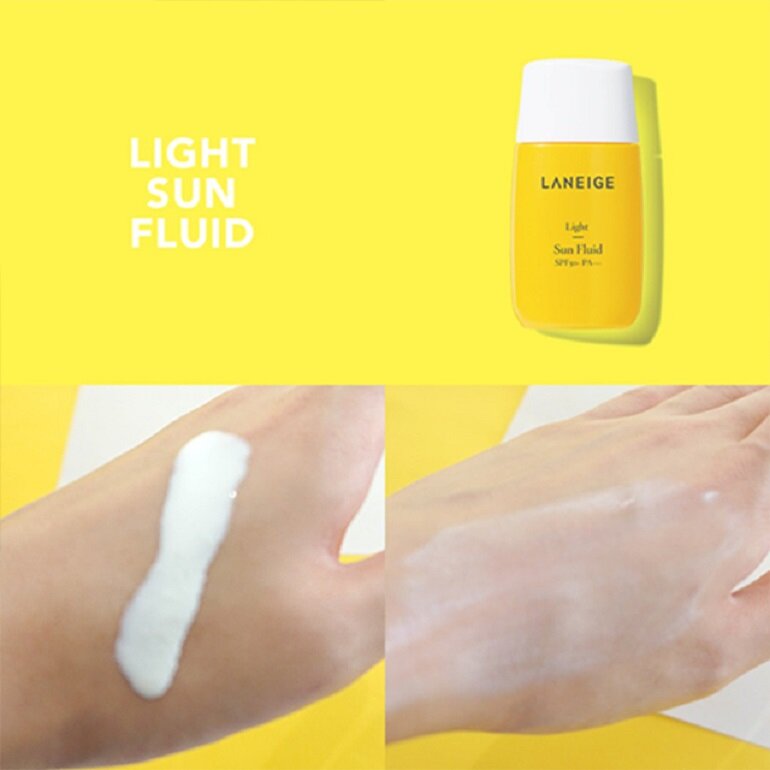 Kem chống nắng laneige Light Sun Fluid SPF 50+ PA+++