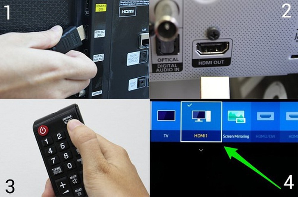 cách kết nối cổng âm thanh hdmi