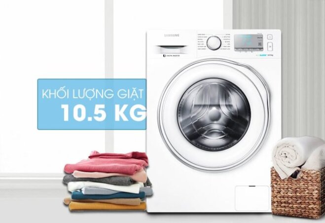 Máy giặt cửa ngang Samsung WW10J6413EW