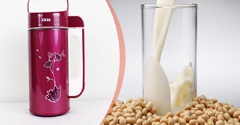 Máy làm sữa từ đậu nành là sản phẩm quen thuộc của các bà nội trợ (Nguồn: toiden.men)