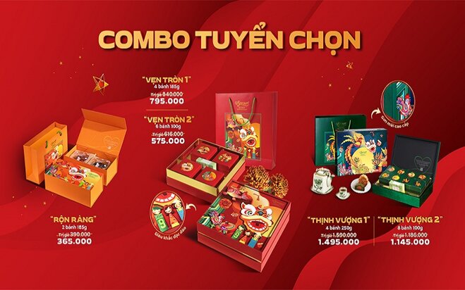 Tổng hợp các combo bánh Trung thu đặc biệt của Savouré Bakery