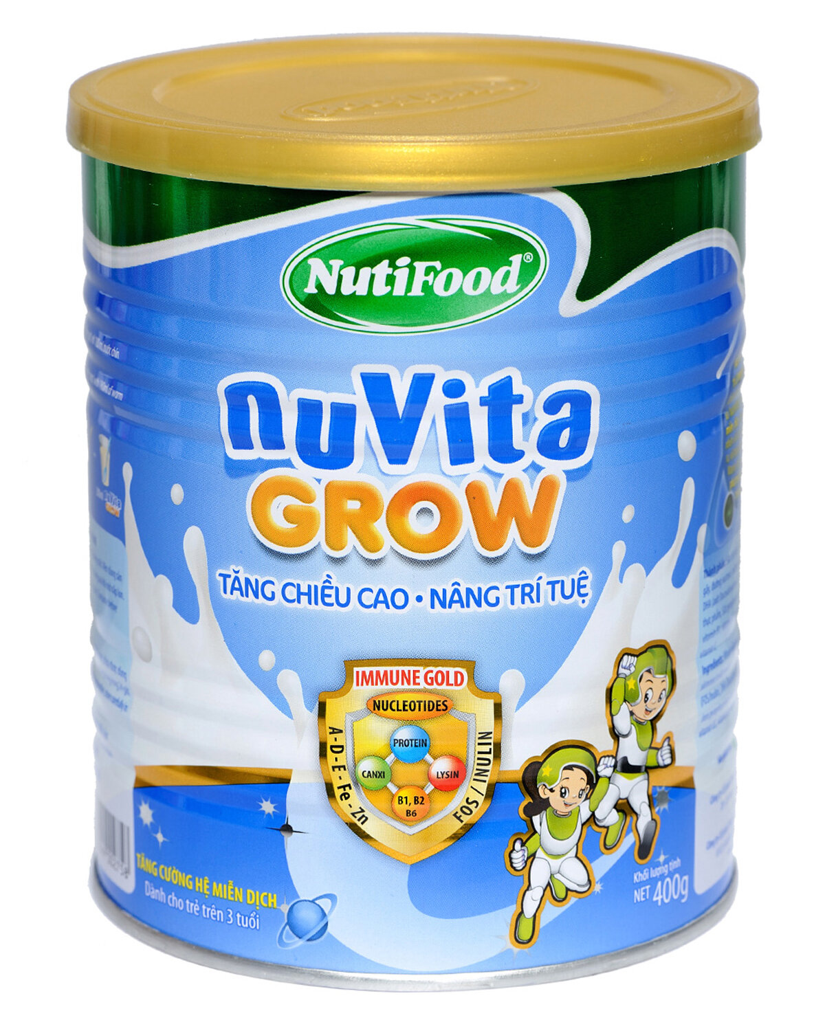 Nuvita Grow sở hữu công thức Immune Gold