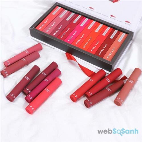  Son kem lì It's Skin Life Color Lip Crush Matte 