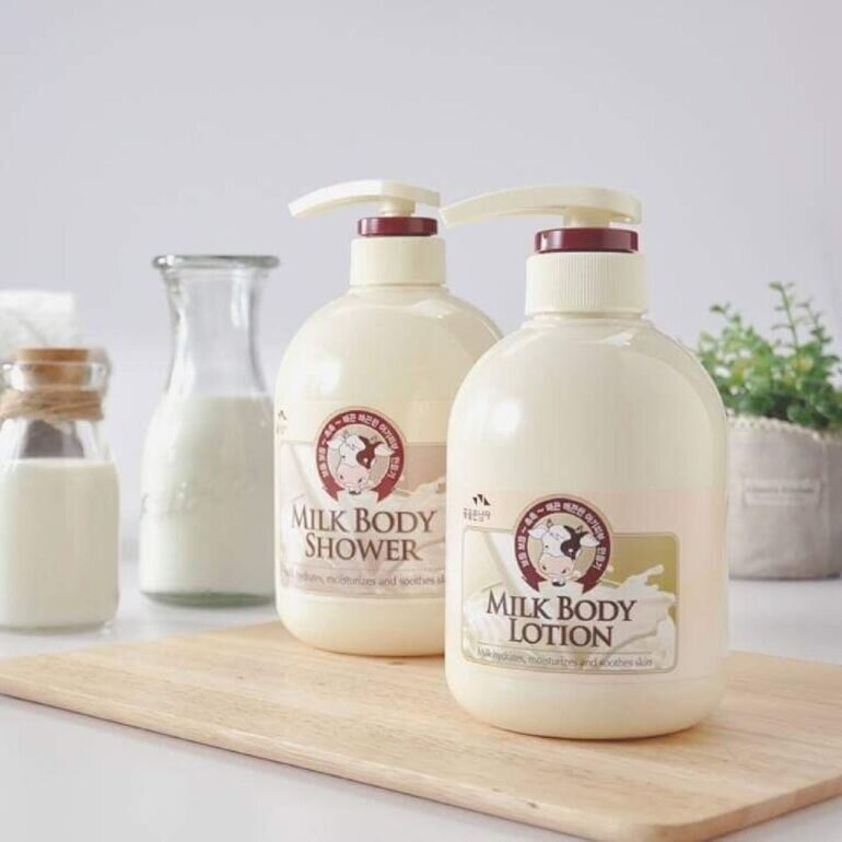 Giá sữa tắm Hàn Quốc Milk Body Shower bao nhiêu tiền?
