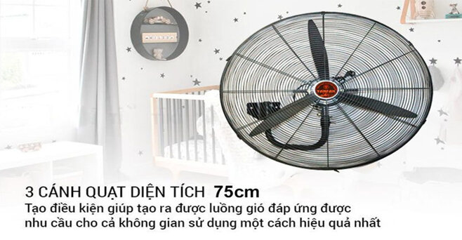 quạt treo tường công nghiệp Yanfan