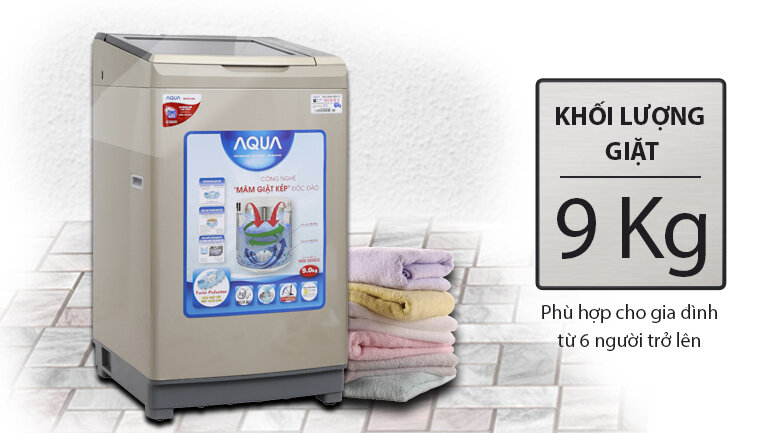 máy giặt Aqua 7kg, 8kg, 9kg, 10kg bao nhiêu tiền