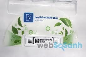 Bộ lọc Deodorizer trên tủ lạnh Samsung