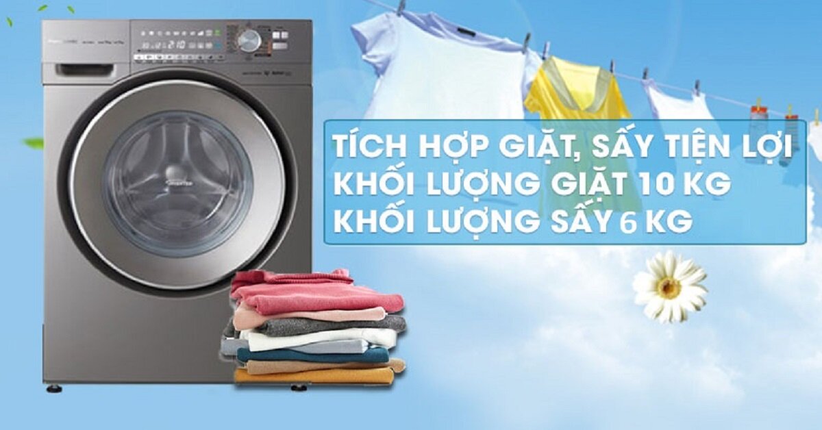 máy giặt panasonic 10kg