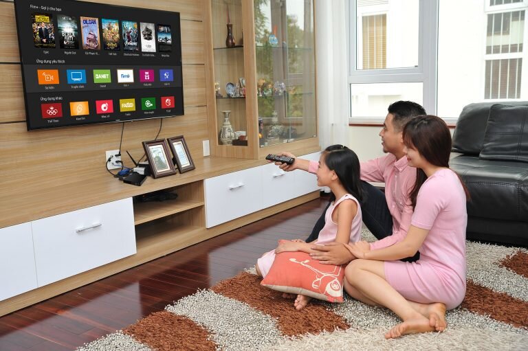 Cách dò đài truyền hình mặt đặt tivi TCL