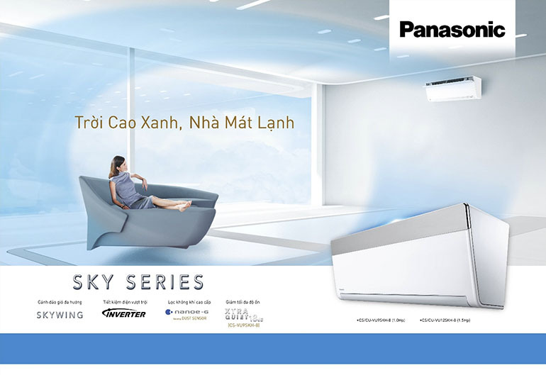 Đánh giá ưu nhược điểm dòng điều hoà Sky Series inverter thương hiệu Panasonic 2018