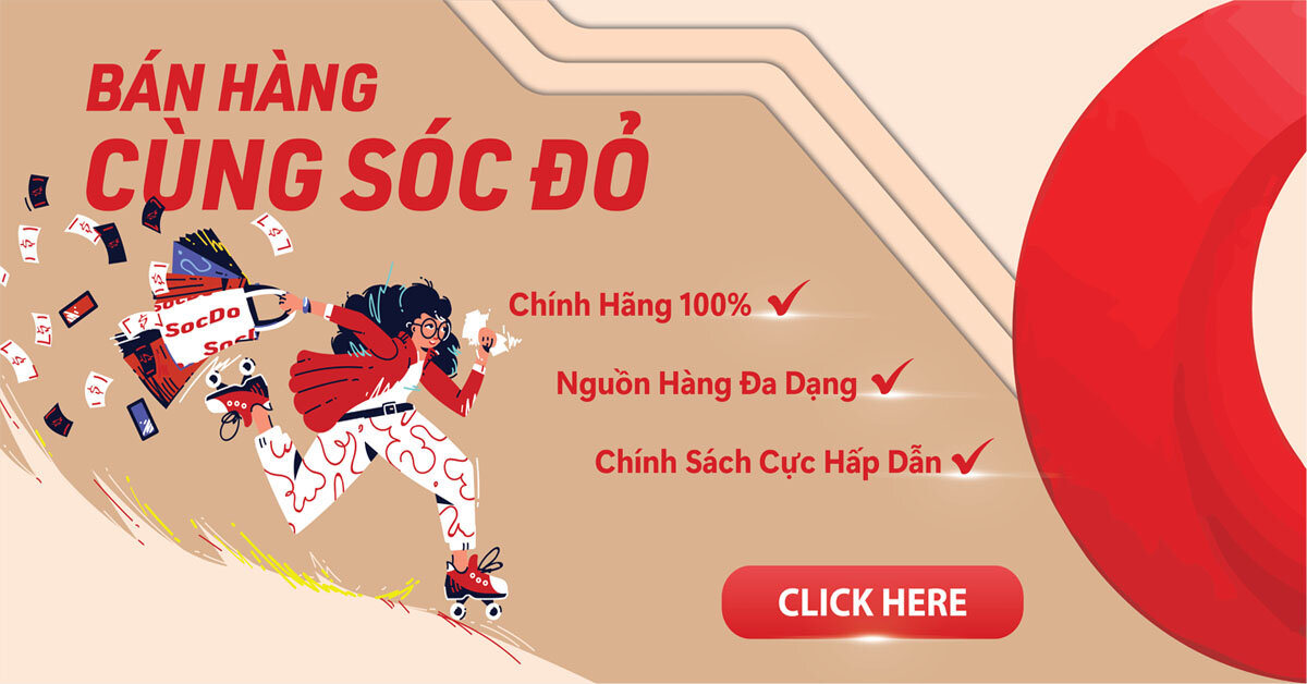 Bán hàng cùng Sóc Đỏ, cơ hội kiếm tiền từ kinh doanh Online