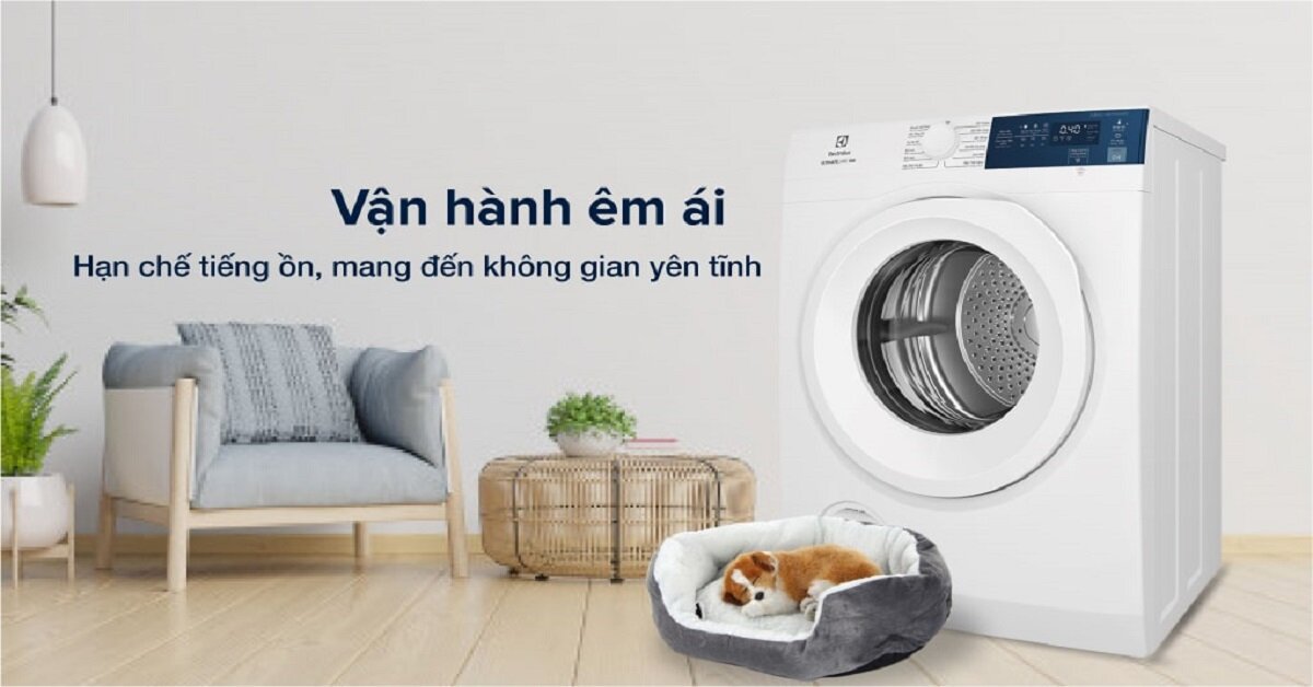  Máy sấy quần áo Electrolux EDV754H3WB - 7.5kg