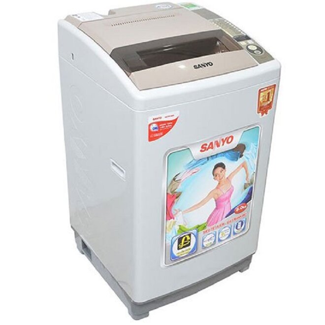 máy giặt Sanyo cửa trên 