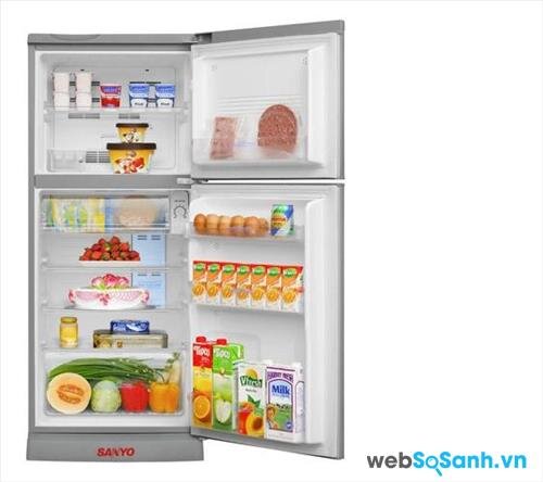 Tủ lạnh Sanyo giá rẻ: Tủ lạnh Sanyo SRS185PN