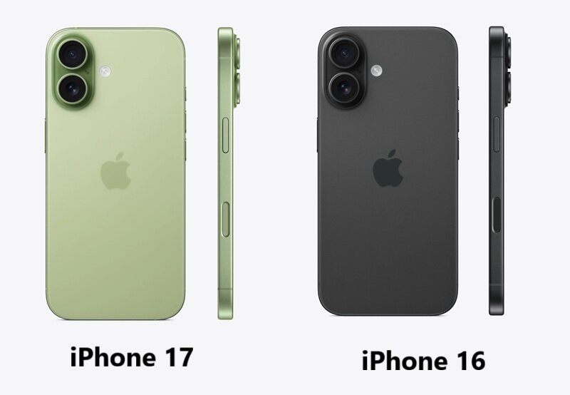 Giá bất ngờ rẻ hơn, iPhone 17 có gì mới so với iPhone 16?