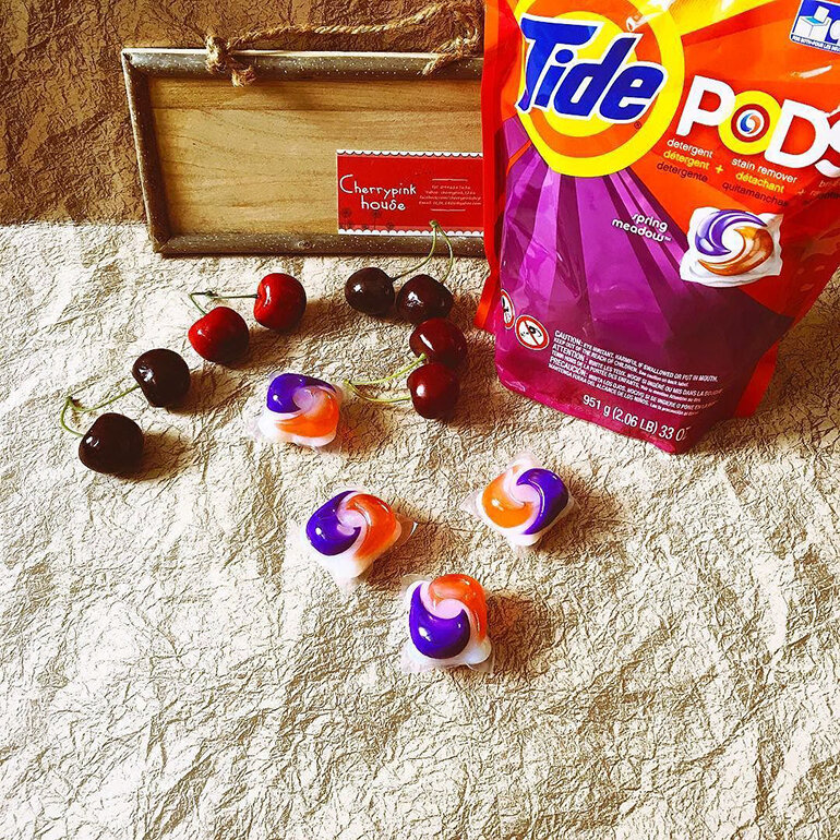 Sản phẩm viên giặt Tide Pods đến từ Mỹ cho hiệu quả giặt quần áo hoàn hảo