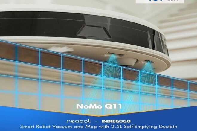 Robot hút bụi lạu nhà Neabot-Nomo Q11