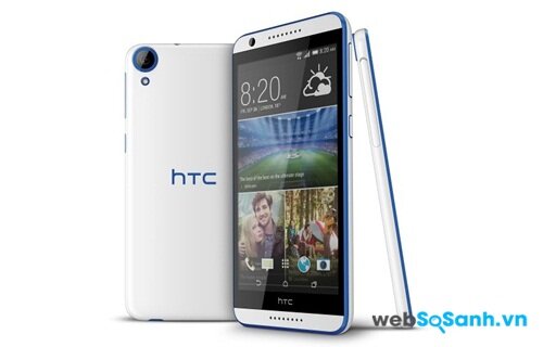 Desire 820 của HTC có thiết kế nhựa nguyên khối