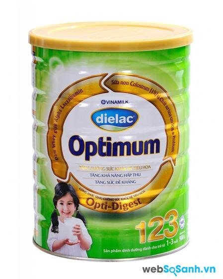 Sữa bột Dielac Optimum 123