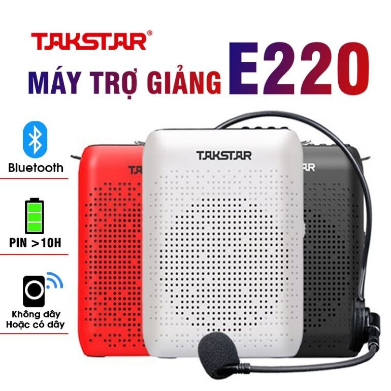 Review Máy trợ giảng Takstar E220 có tốt không? Phù hợp với đối tượng nào?