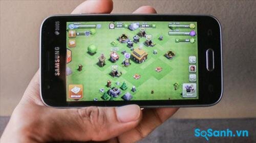 Trải nghiệm game trên điện thoại Samsung Galaxy J1 Mini