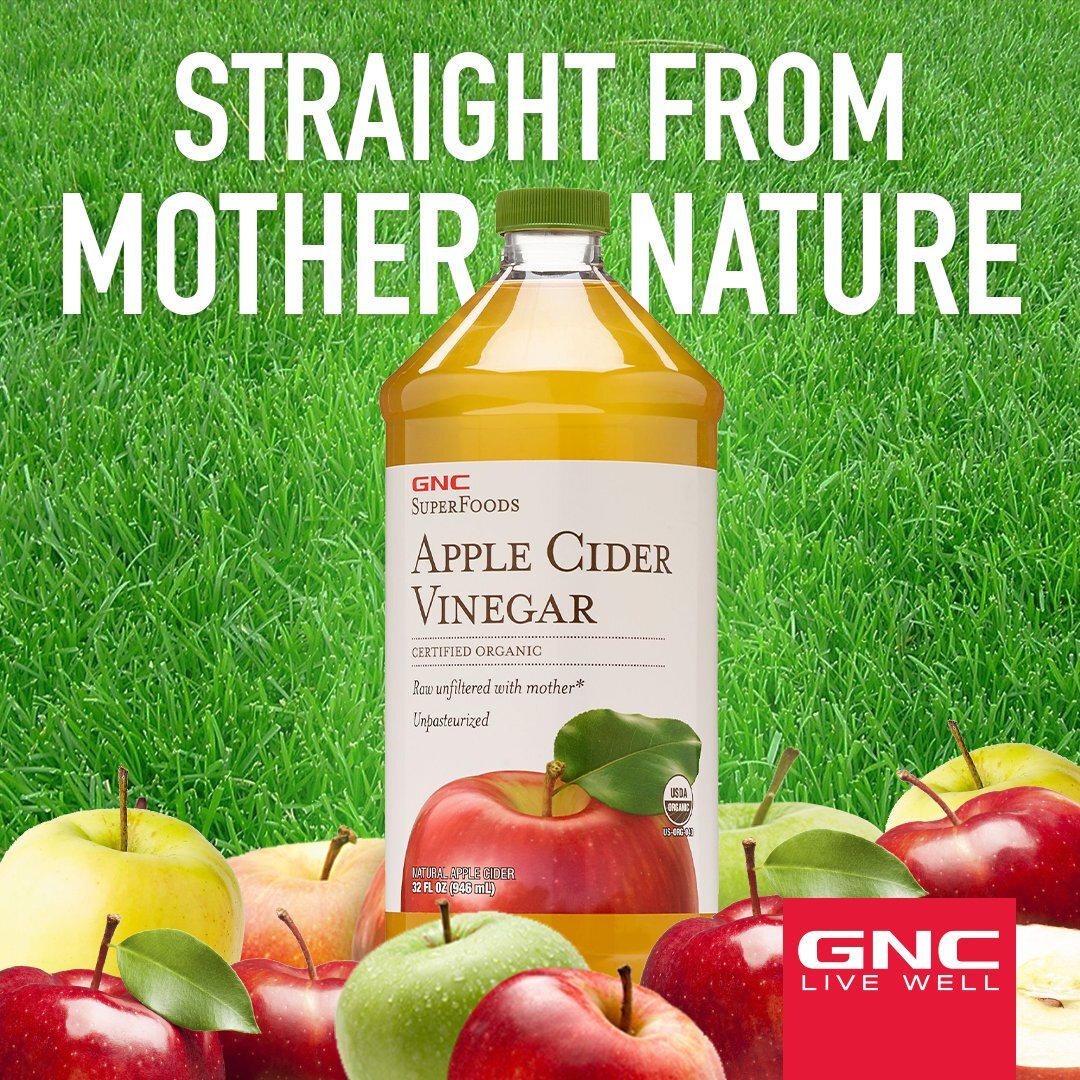 Thực phẩm chức năng GNC Apple Cider Vinegar 